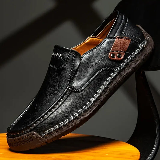 Cordoba™ | Mocasín de Cuero Premium – Liviano, Resistente y Natural
