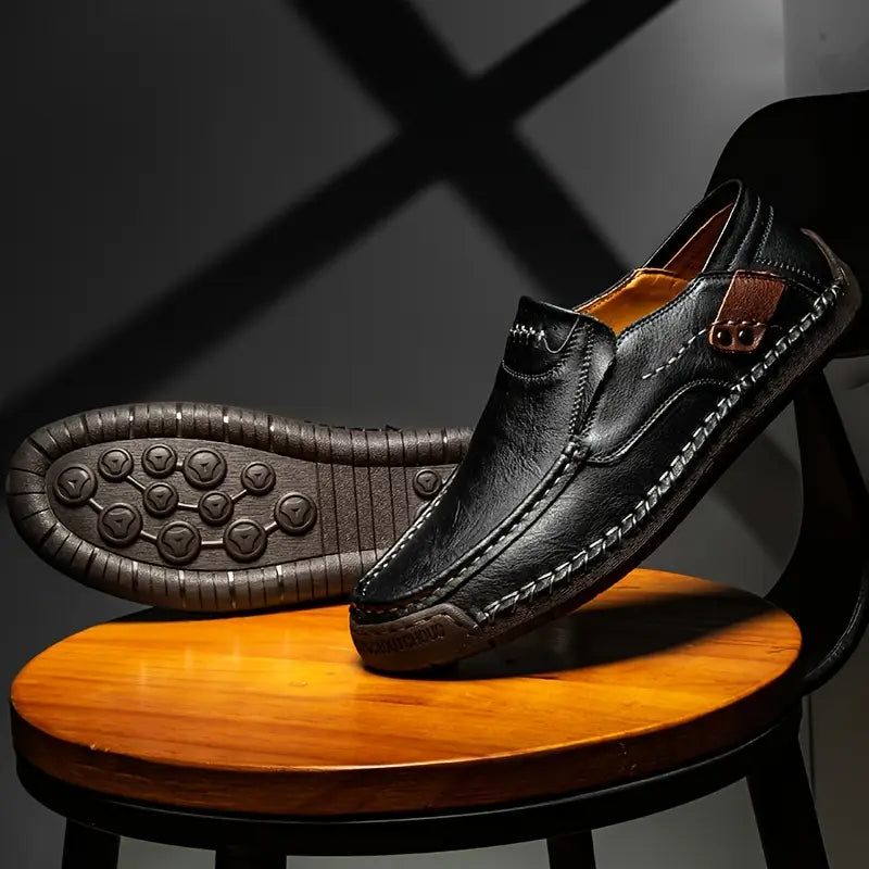 Cordoba™ | Mocasín de Cuero Premium – Liviano, Resistente y Natural