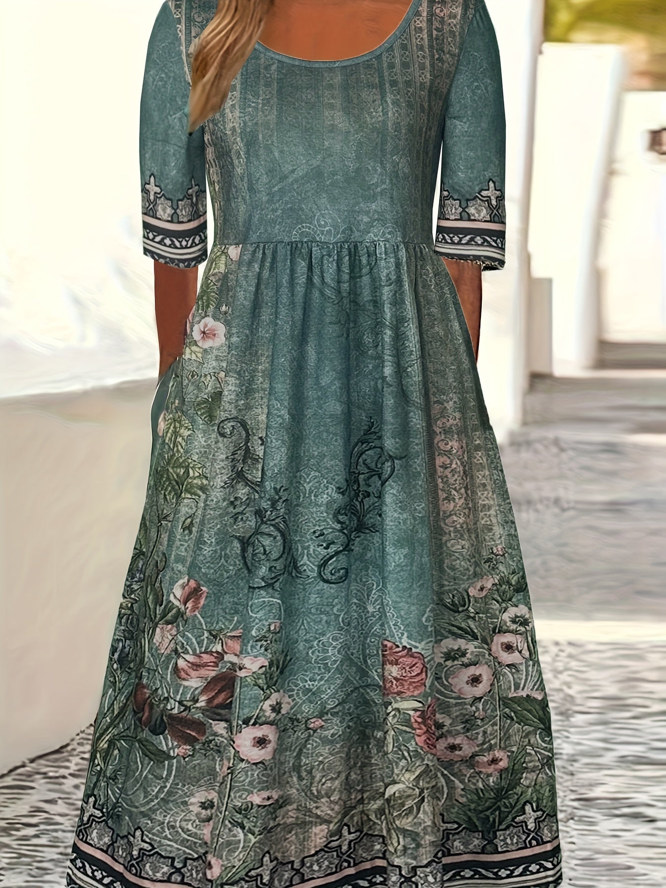 Éclat Paris™ | Vestido Provence – Caída Ligera y Sofisticación Natural
