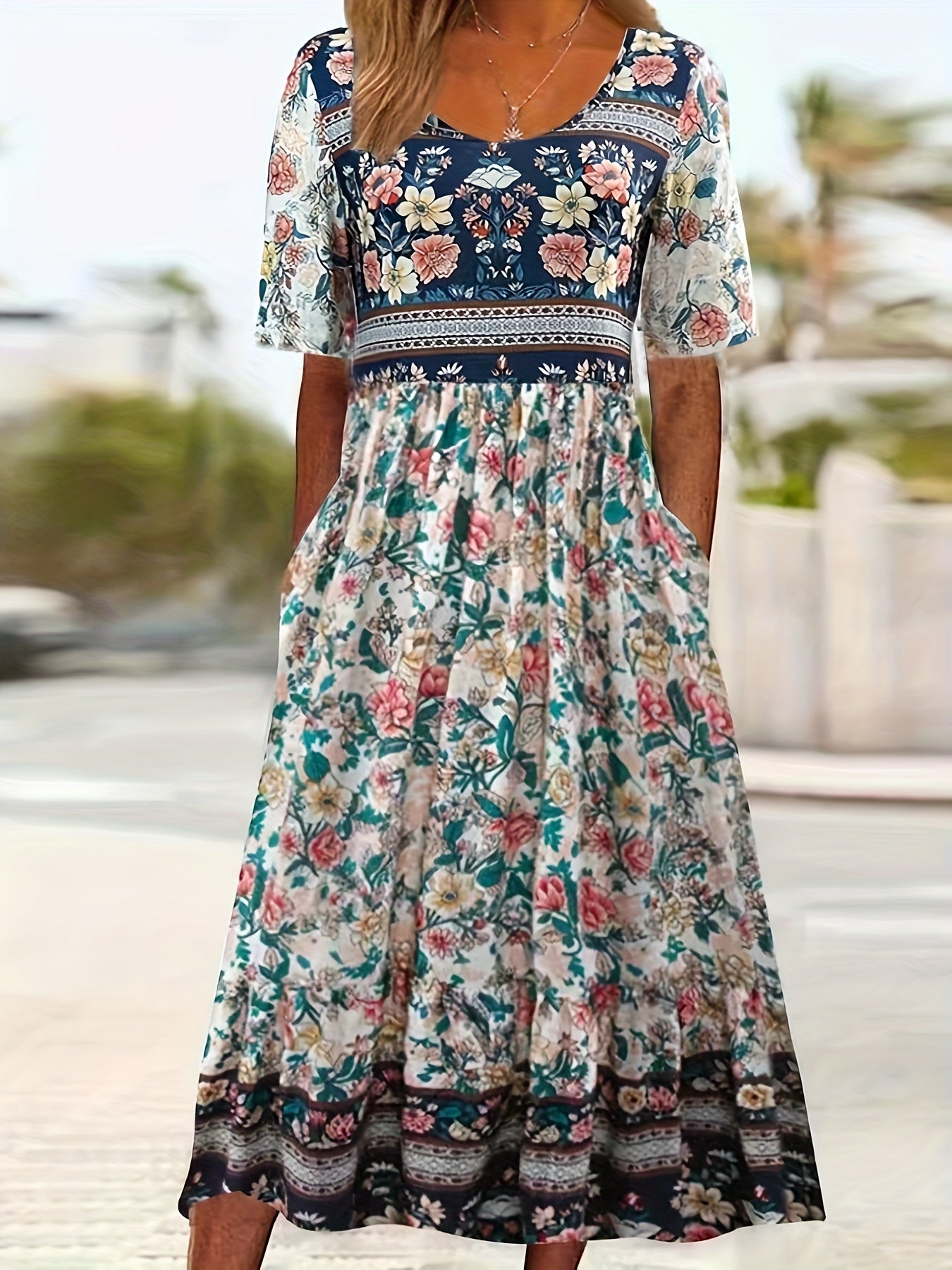 Éclat Paris™ | Vestido Provence – Caída Ligera y Sofisticación Natural