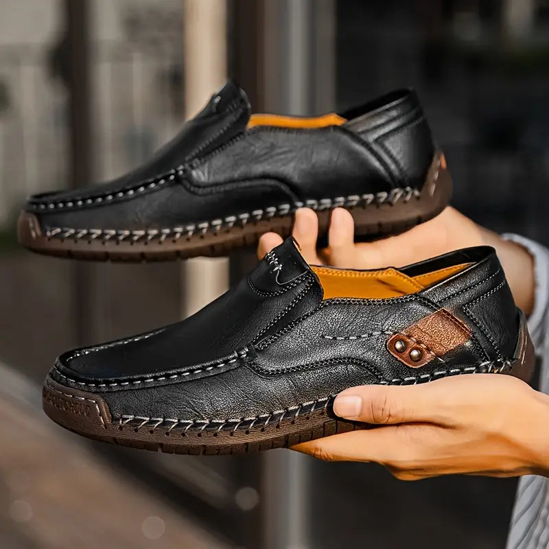 Cordoba™ | Mocasín de Cuero Premium – Liviano, Resistente y Natural