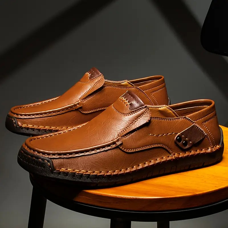 Cordoba™ | Mocasín de Cuero Premium – Liviano, Resistente y Natural
