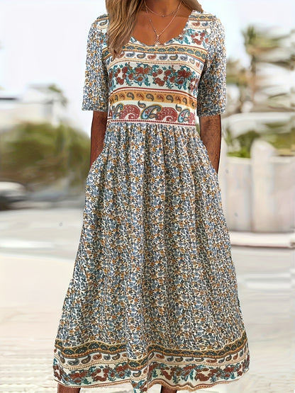Éclat Paris™ | Vestido Provence – Caída Ligera y Sofisticación Natural
